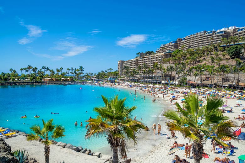 Anfi del Mar beach, Gran Canaria