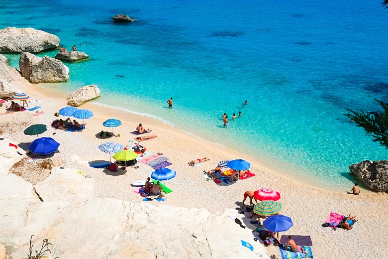 Beach on the east coast of Sardinia Beach on the east coast of Sardinia