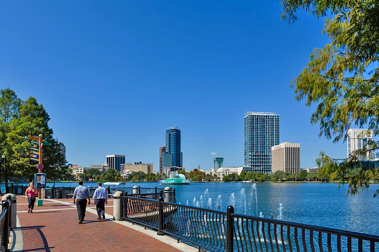 Sunny October day in Orlando, Florida